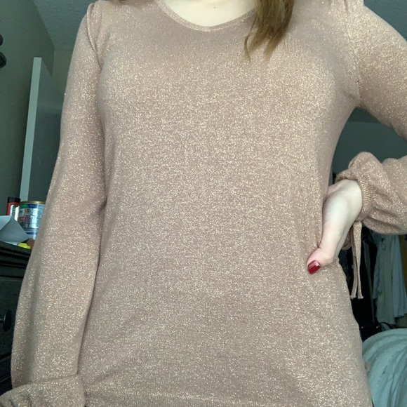 Long sleeve sweater blouse - Picture 3 of 4
